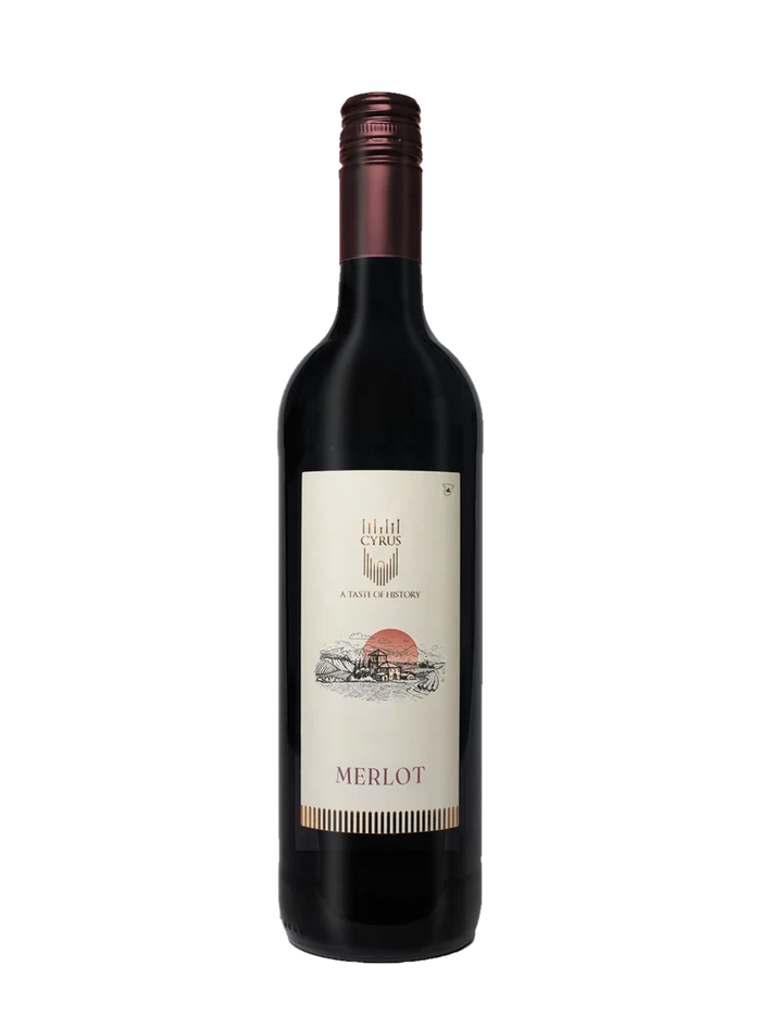 Cyrus Merlot red wine bottle