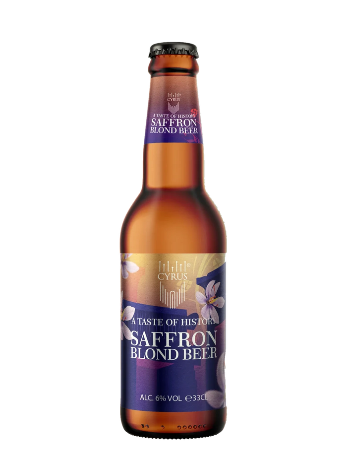 Cyrus Saffron Blond Beer bottle
